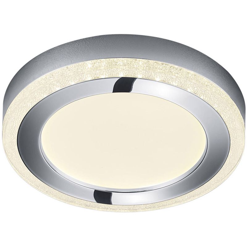 Foto van Led plafondlamp - plafondverlichting - trion slodan - 10w - aanpasbare kleur - afstandsbediening - dimbaar - rond - mat