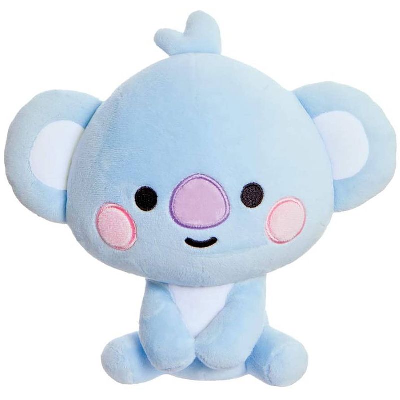 Foto van Bt21 knuffel koya junior 20 cm pluche lichtblauw