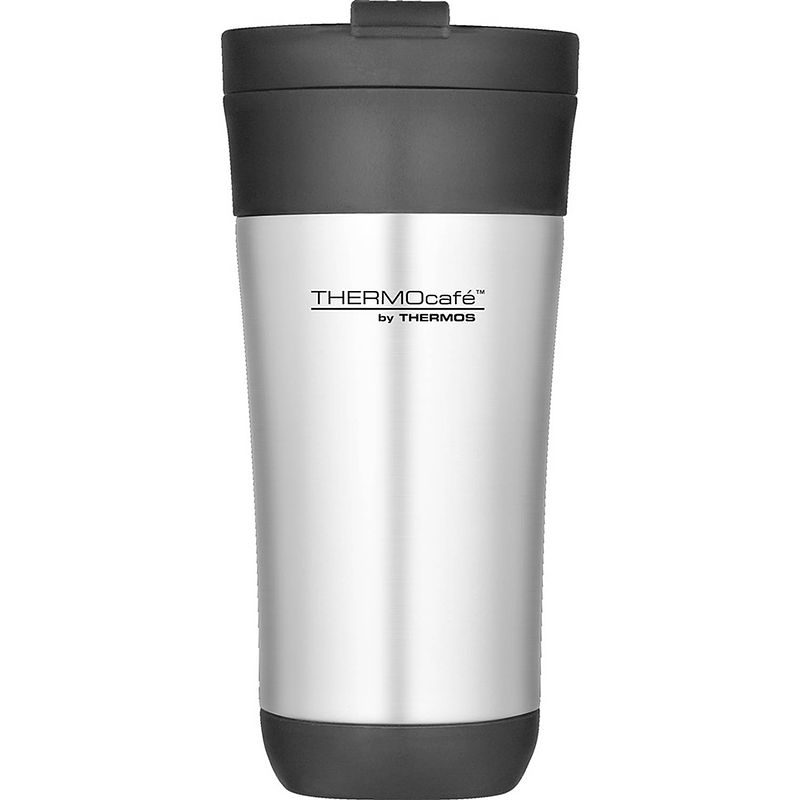 Foto van Thermos thermosfles - 0,425 l - zilverkleurig