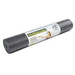 Foto van Fitness-mad yogamat warrior ii 4 mm pvc grijs