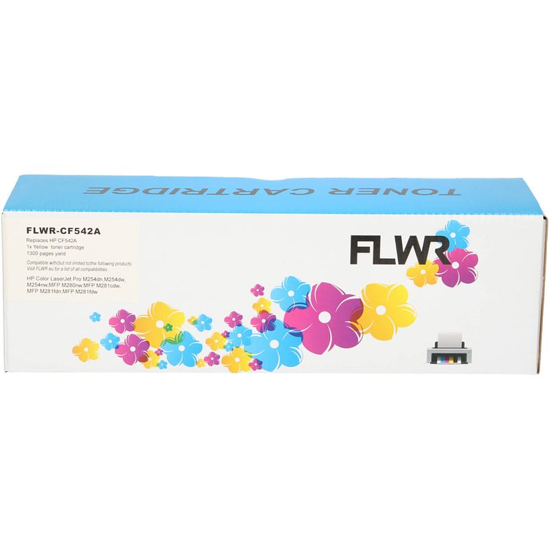 Foto van Flwr hp 203a geel toner