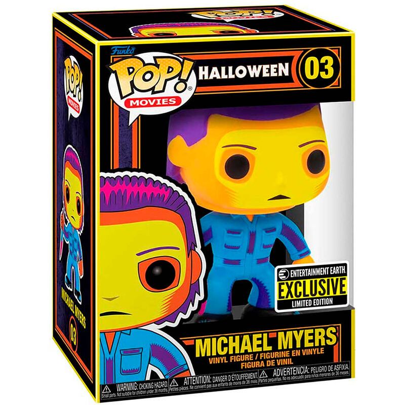 Foto van Pop! movies: halloween - michael myers (blacklight) - funko pop #03