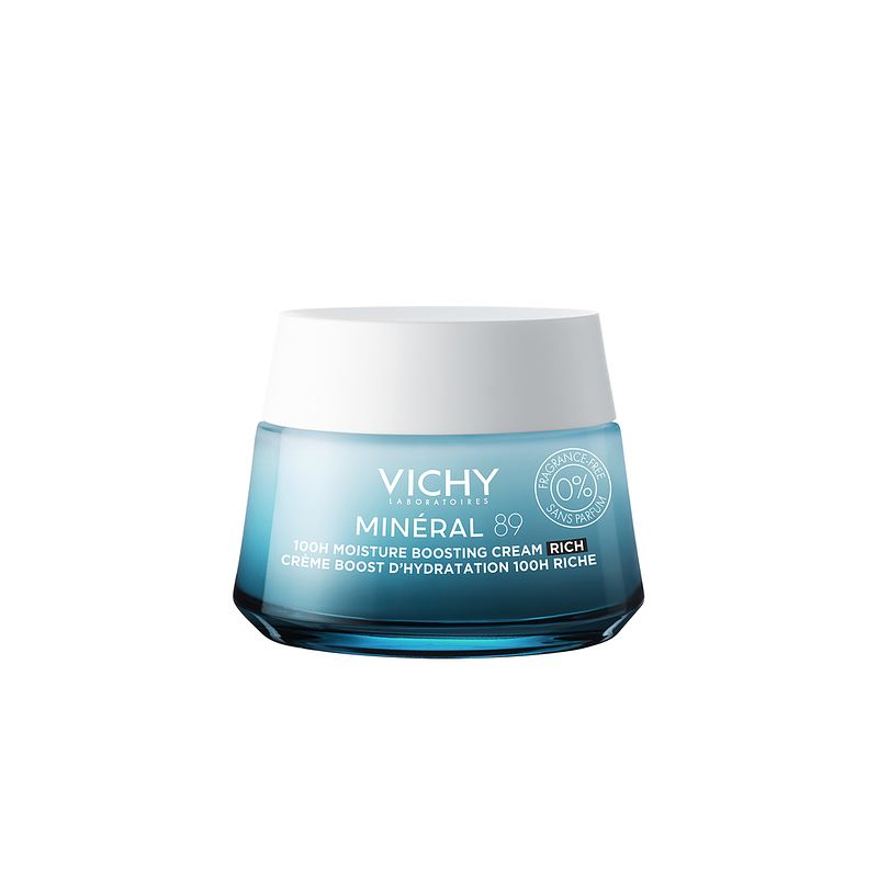 Foto van Vichy mineral 89 100h moisture boosting cream 0% parfum