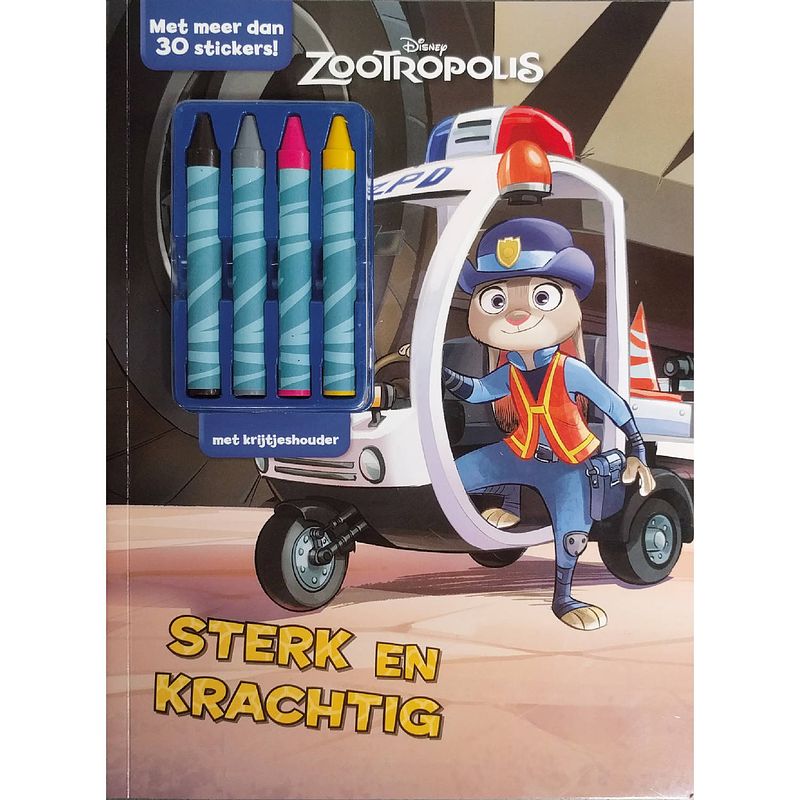 Foto van Rebo productions kleurboek disney zootropolis junior 29 cm papier