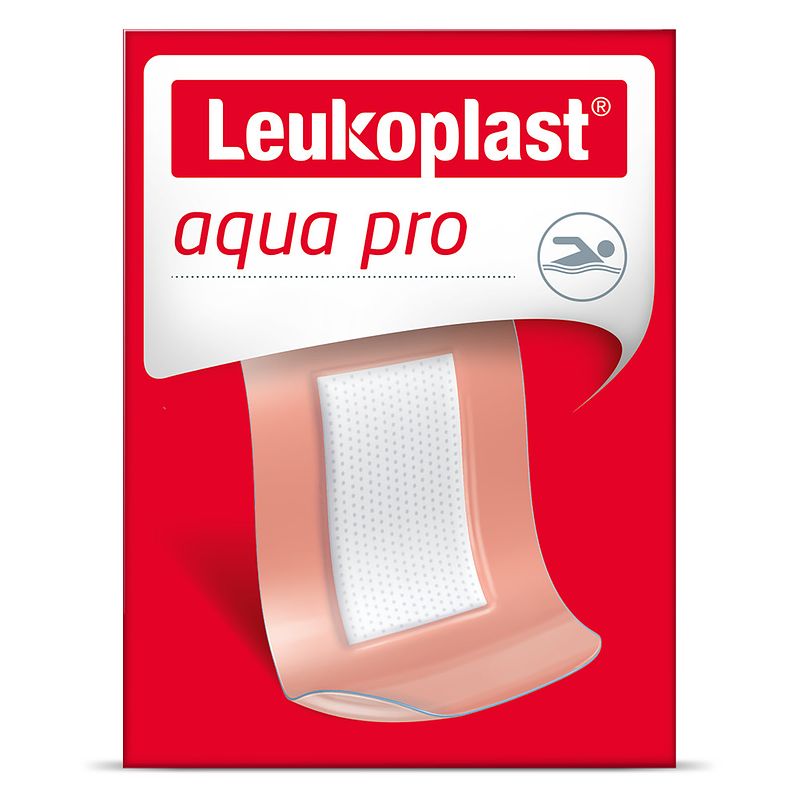 Foto van Leukoplast aqua pro strips 19x72mm