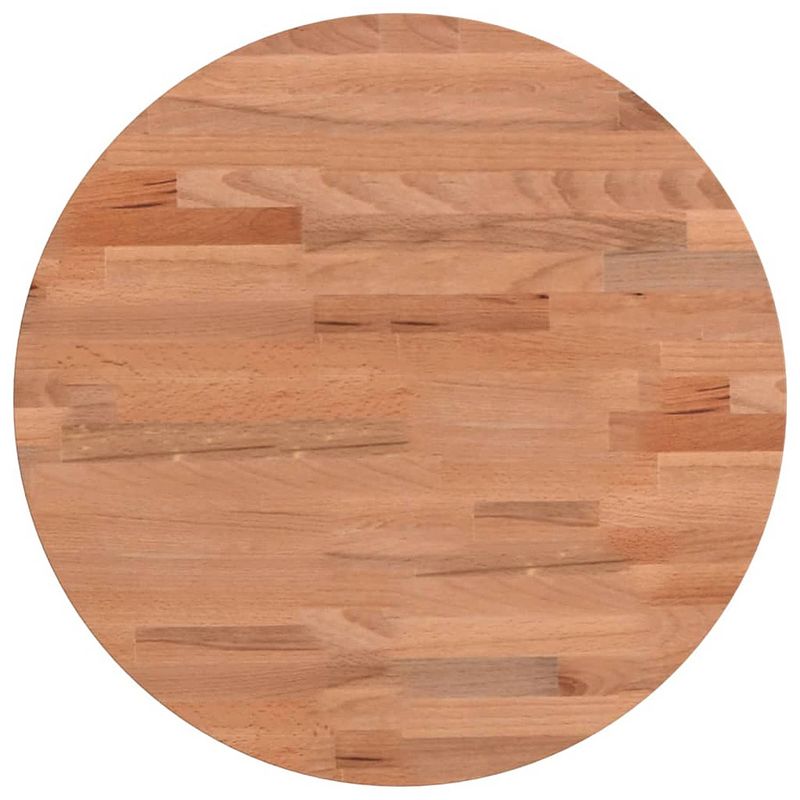 Foto van Vidaxl tafelblad rond ??40x2,5 cm massief beukenhout