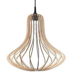 Foto van Sollux hanglamp elza ø 41 cm hout