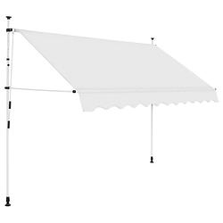 Foto van Infiori luifel handmatig uittrekbaar 300 cm crème