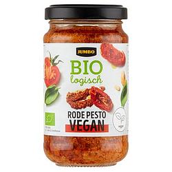 Foto van Jumbo biologisch rode pesto vegan 190g