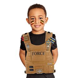 Foto van Militair kogelwerend vest verkleed speelgoed voor kinderen - carnavalskostuums