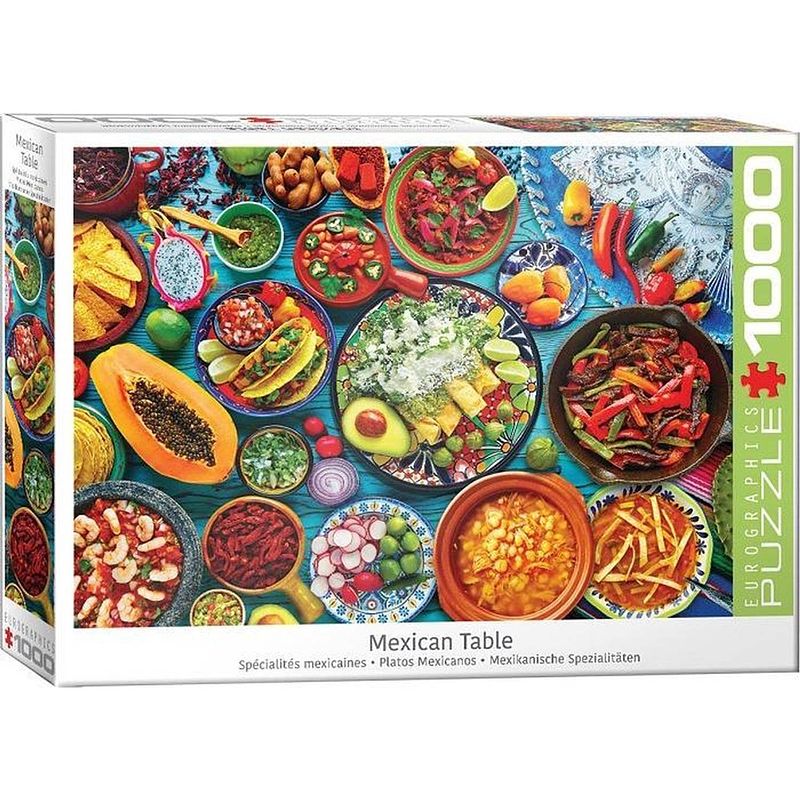 Foto van Eurographics mexican table (1000)