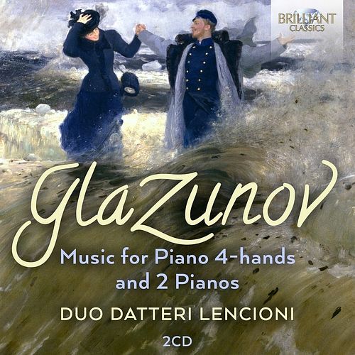 Foto van Glazunov: music for piano 4-hands and 2 pianos - cd (5028421960692)