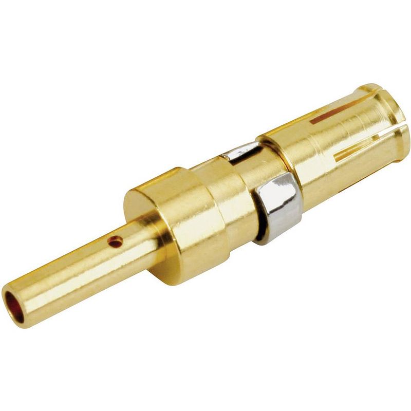 Foto van Conec 132c11019x hoogvermogen buscontact awg (min.): 20 awg (max.): 16 goud op nikkel 10 a 1 stuk(s)