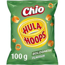 Foto van Chio hula hoops bolognese flavour aardappelsnack 100g bij jumbo