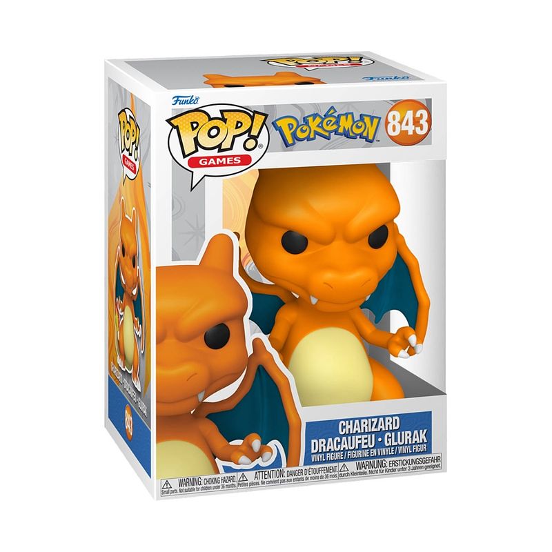 Foto van Pop games: pokémon charizard - funko pop #843