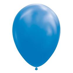 Foto van Globos ballonnen 30 cm latex blauw 10 stuks