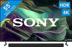 Foto van Sony bravia kd-55x85l (2023) + soundbar