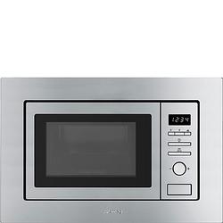 Foto van Smeg fmi020x inbouw combi magnetron rvs