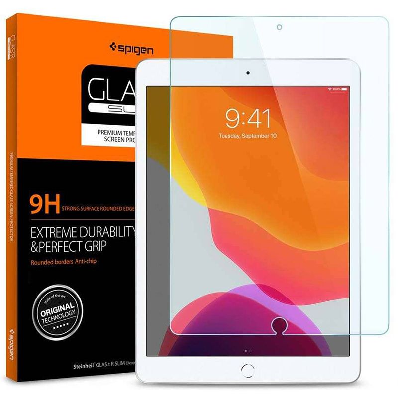 Foto van Spigen glastr screenprotector voor de ipad 10.2 (2019 / 2020)