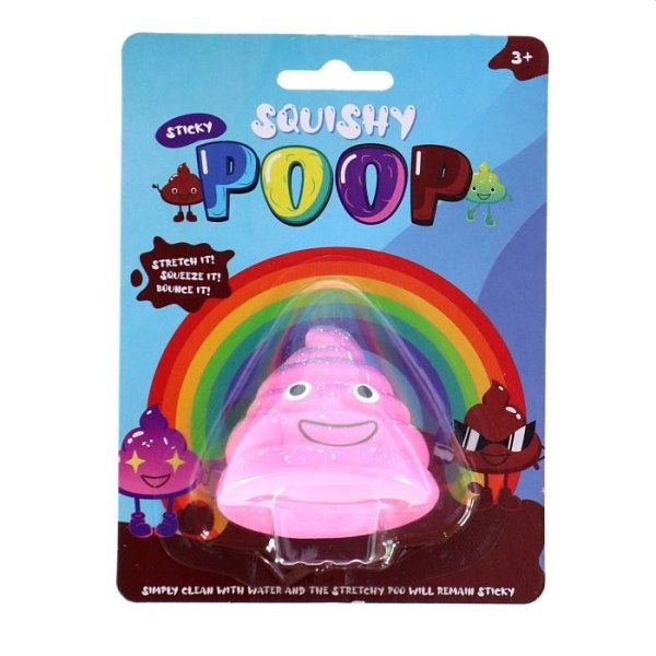 Foto van Fidget squishy plak poep