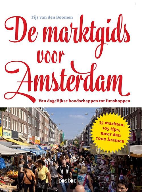 Foto van De marktgids voor amsterdam - tijs van den boomen - ebook (9789462251786)