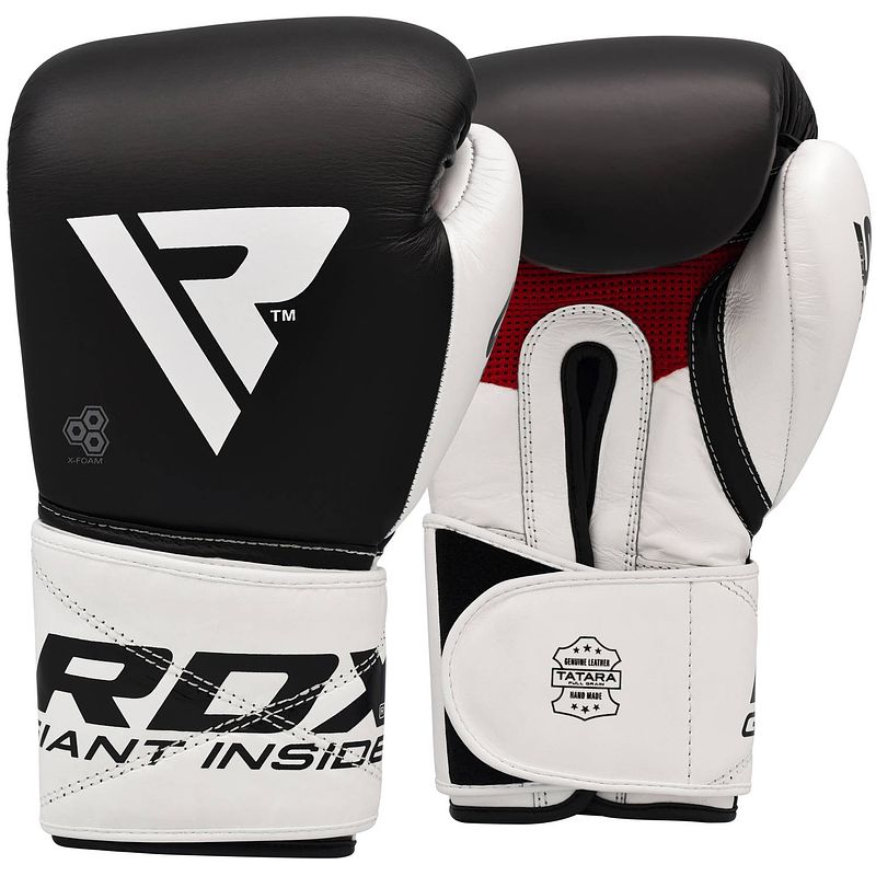 Foto van Rdx sports bokshandschoenen leer s5 - sparring - 12oz - leer