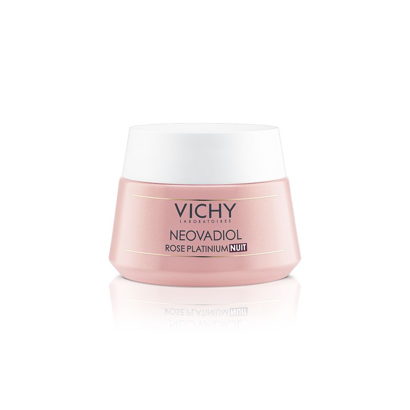 Foto van Vichy neovadiol rose platinum nachtcrème 50ml