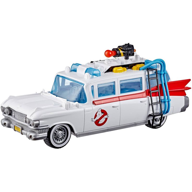 Foto van Ghostbusters speelset ecto-1 39,4 x 25,4 x 9 cm wit 4-delig