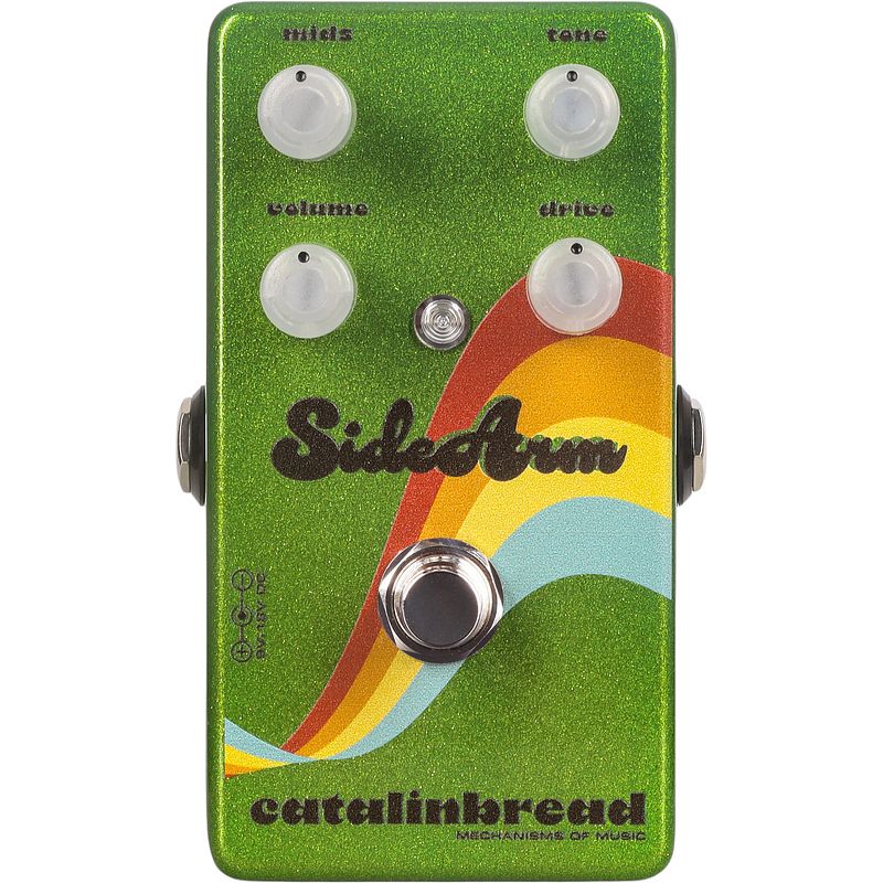 Foto van Catalinbread sidearm screamer type 70's overdrive effectpedaal