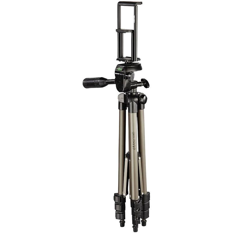 Foto van Hama tripod voor smartphones / tablets - aluminium - zwart