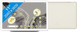 Foto van Google pixel tablet 128gb wifi crème + back cover crème