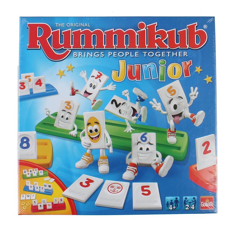 Foto van Goliath rummikub junior blauw