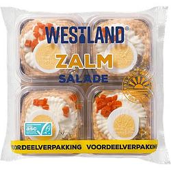 Foto van Westland zalm salade voordeelverpakking 560g bij jumbo