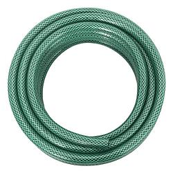 Foto van The living store tuinslang - pvc - 20m - groen - 1.8mm - 12mm - 15.6mm