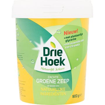 Foto van Driehoek zachte groene zeep 900g bij jumbo