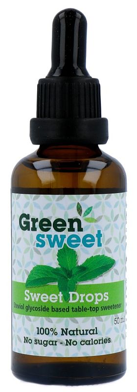 Foto van Greensweet stevia sweet drops naturel