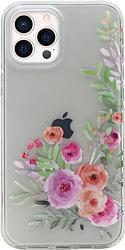 Foto van Bluebuilt rose garden soft case apple iphone 12 pro max back cover transparant