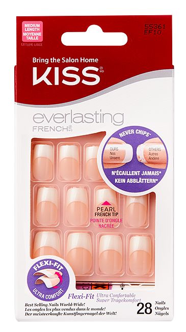 Foto van Kiss everlasting french nail kit medium