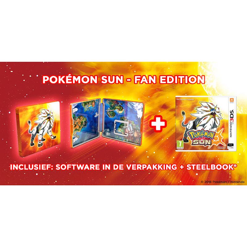 Foto van 3ds pokémon sun fan edition