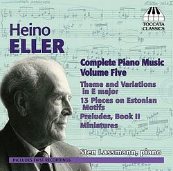 Foto van Eller: complete piano music, volume five - cd (5060113442253)