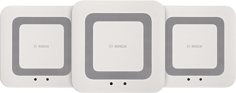 Foto van Bosch smart home twinguard 3-pack (2 jaar)