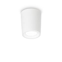 Foto van Ideal lux - livia - plafondlamp - metaal - gu10 - wit