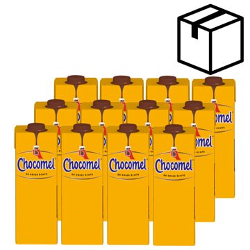 Foto van Chocomel vol 12 x 1l bij jumbo