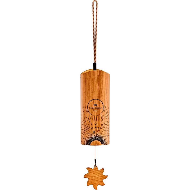 Foto van Meinl sonic energy cosmic bamboo chimes aurora wind chimes