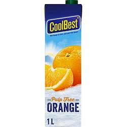 Foto van Coolbest premium orange pulp free 1l bij jumbo