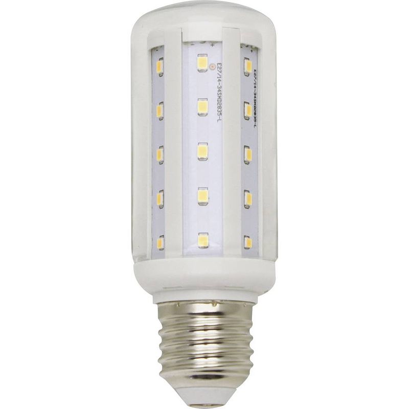 Foto van Lightme lm85161 led-lamp energielabel f (a - g) e27 ballon 8 w = 60 w warmwit (ø x l) 40 mm x 112 mm 1 stuk(s)