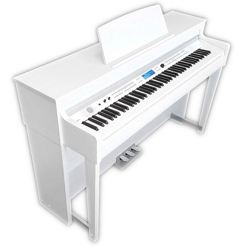 Foto van Medeli dp740k/wh digitale piano wit