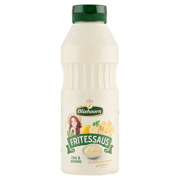 Foto van Oliehoorn fritessaus fris & kruidig 465ml bij jumbo