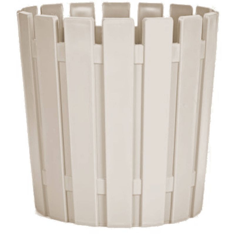 Foto van Ibergarden bloempot 18,3 liter 27 x 25 cm beige