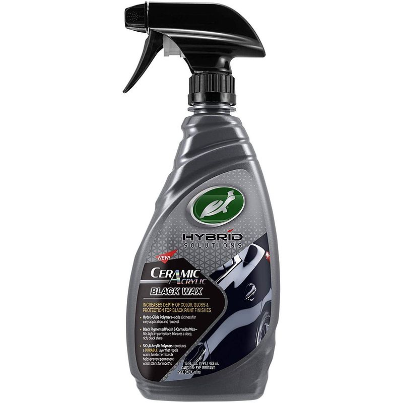 Foto van Turtle wax polijstmiddel hybrid solutions black wax 500 ml